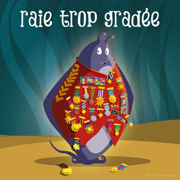 Creatures - Poissons frais - Raie trop grad&eacute;e
