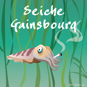 Creatures - Poissons frais - Seiche Gainsbourg