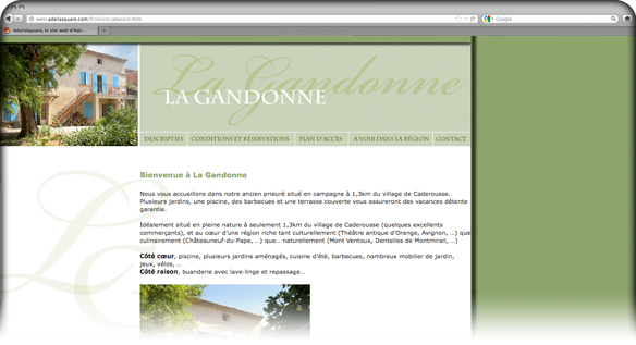 Creatures - Web Design - Prieur&eacute; la Gandonne